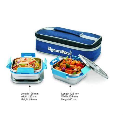 signoraware lunch box set